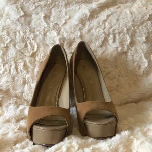 Aldo size 6(36) 5” Tan heels